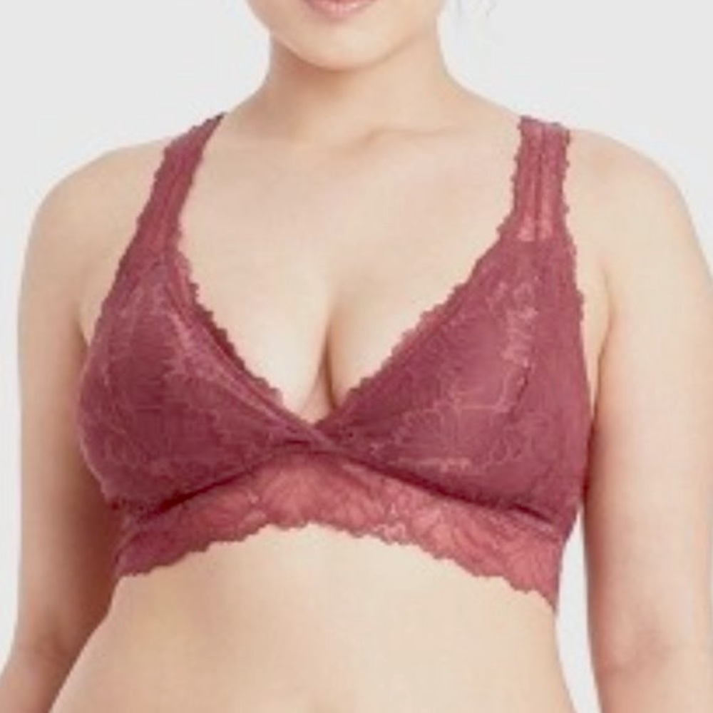 Auden Lace Racerback Bralette - Picture 1 of 5